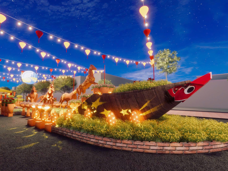 Chợ Hoa Xuân “Trên Bến Dưới Thuyền” Tết Bính Ngọ 2026: Hành Trình Về Tết Xưa Giữa Lòng Sài Gòn Sông Nước