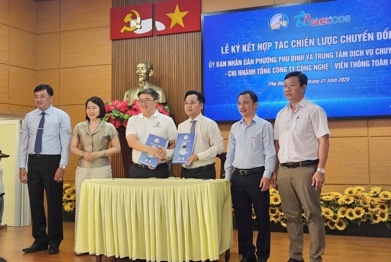 GTEL CDS ’bắt tay’ địa phương xây dựng dịch vụ công và giao thương số