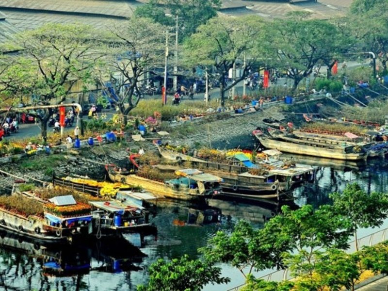 Hào quang truyền thống: Rộn ràng sắc hoa “Trên bến dưới thuyền”