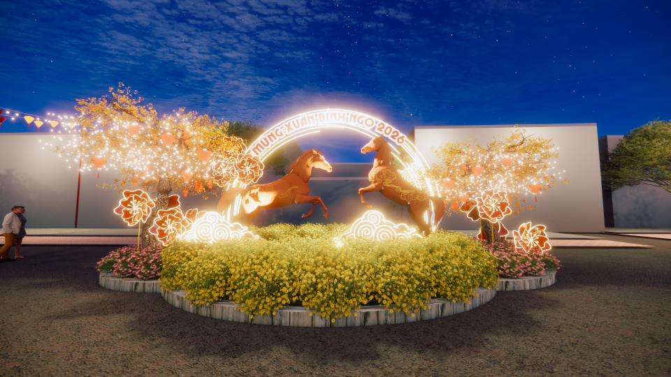 Khám Phá Hồn Tết Việt Qua Chợ Hoa Xuân “Trên Bến Dưới Thuyền” Tết Bính Ngọ 2026