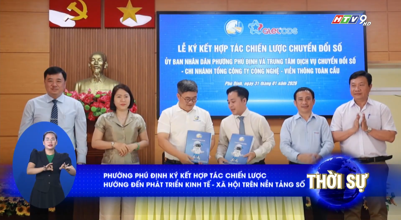 Phường Phú Định Đẩy Mạnh Chuyển Đổi Số: Ký Kết Hợp Tác Chiến Lược Cùng VNetrip và Các Đối Tác Công Nghệ