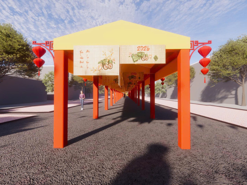 Tỉnh Vĩnh Long tham gia 9 gian hàng tại Chợ hoa xuân “Trên bến dưới thuyền” Bến Bình Đông