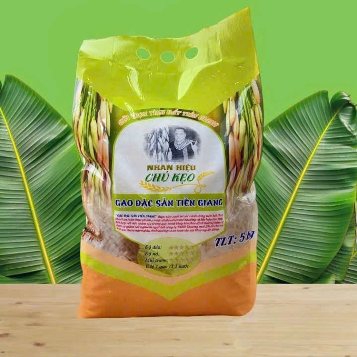 GẠO ĐẶC SẢN TIỀN GIANG NHÃN HIỆU CHÚ KẸO 5KG