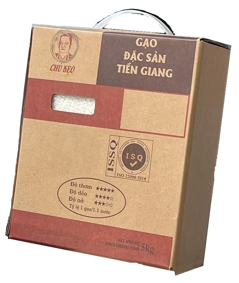 GẠO ĐẶC SẢN VD20 GÒ CÔNG 5KG ( HỘP HÚT CHÂN KHÔNG )