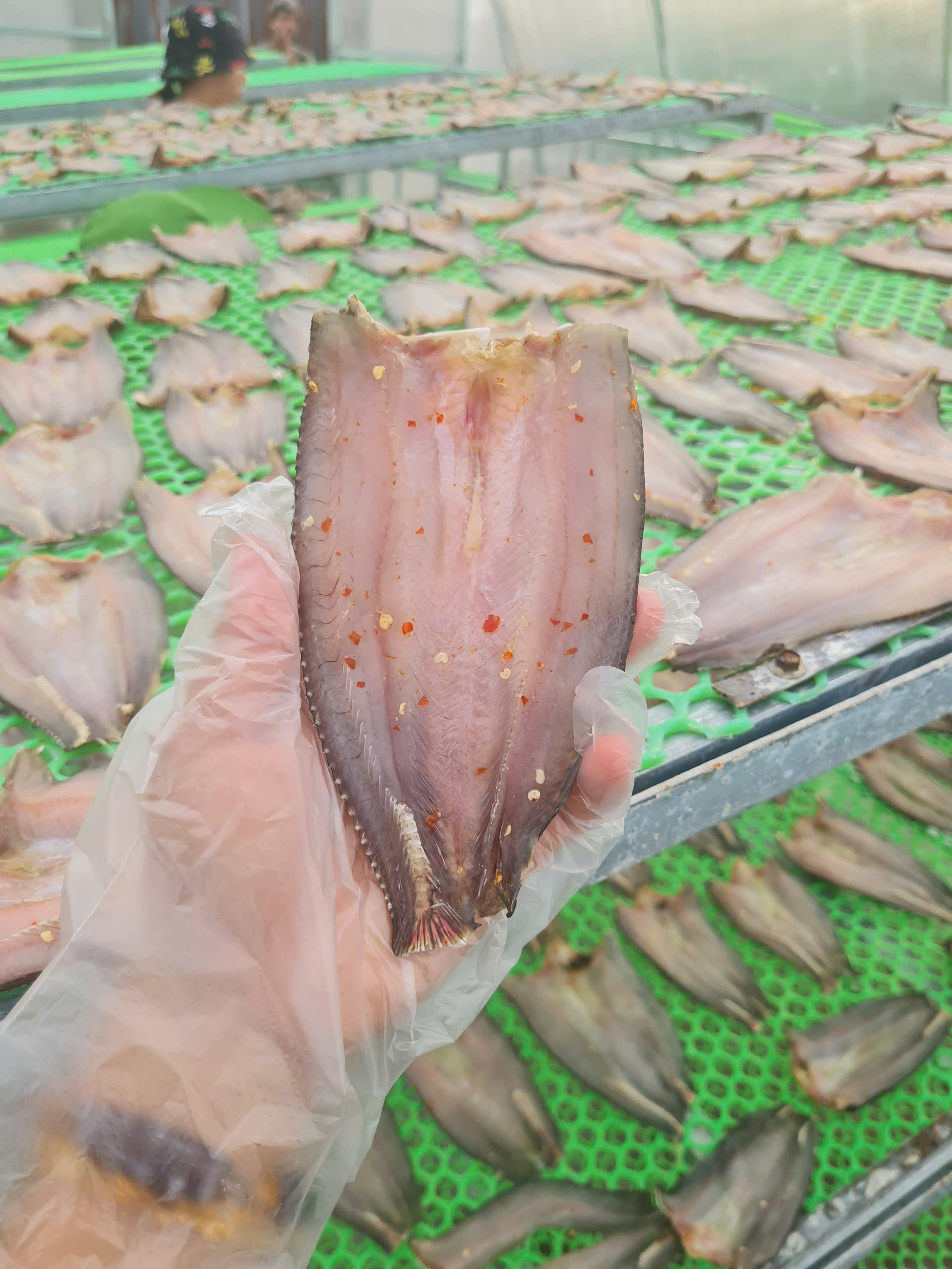 Khô cá lóc non 2 nắng