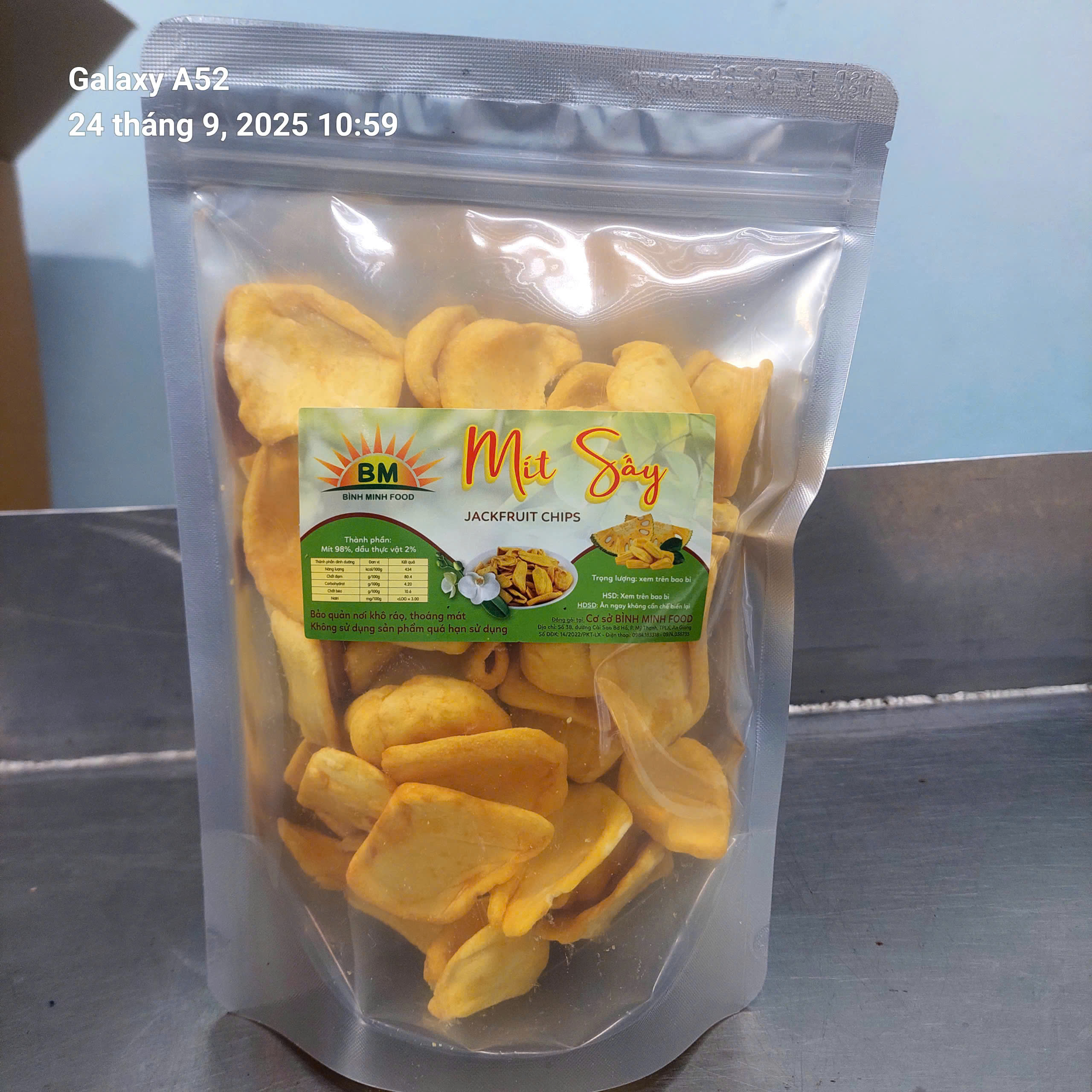 Mít Sấy Giòn Tự Nhiên - Loại A200