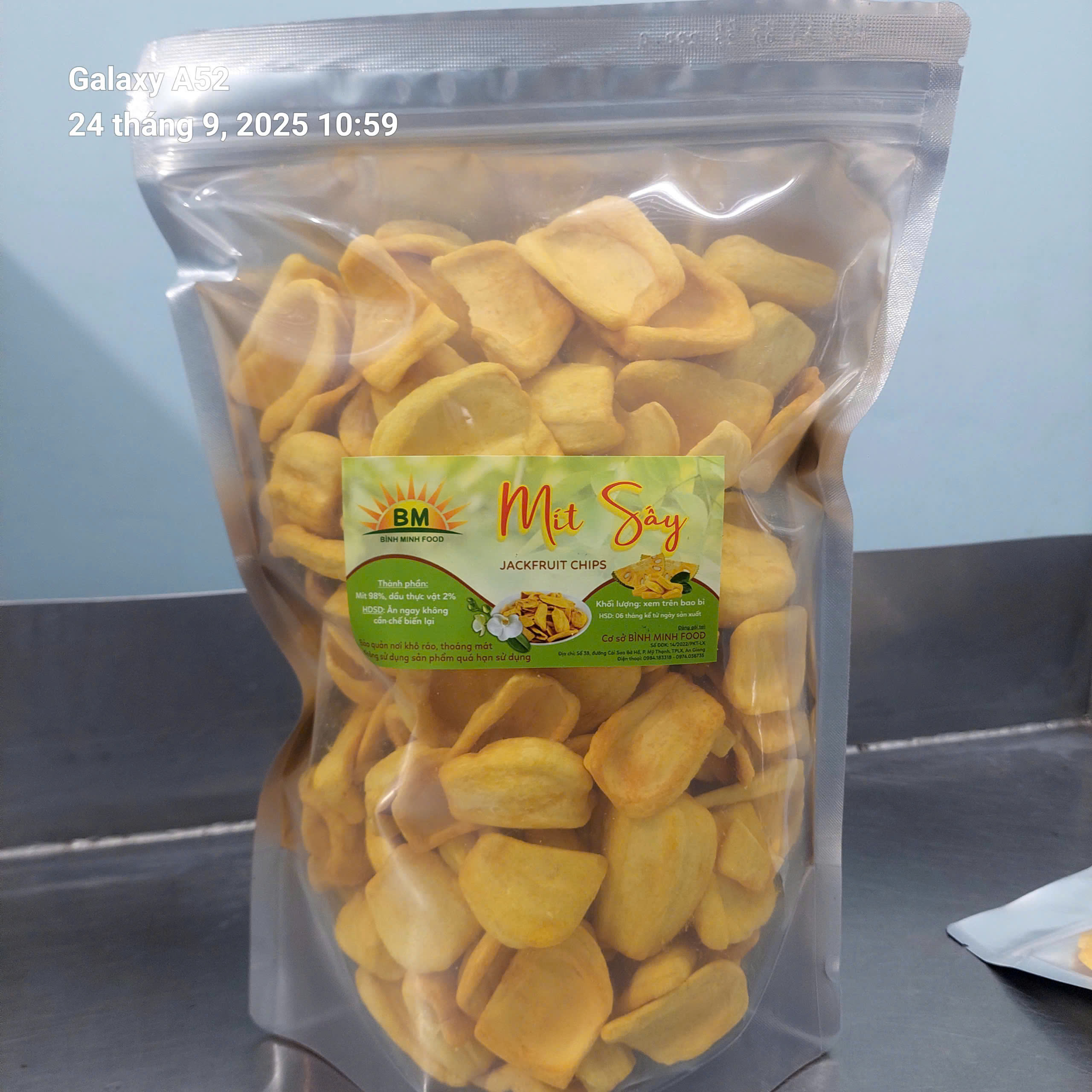 Mít Sấy Giòn Tự Nhiên - Loại A500