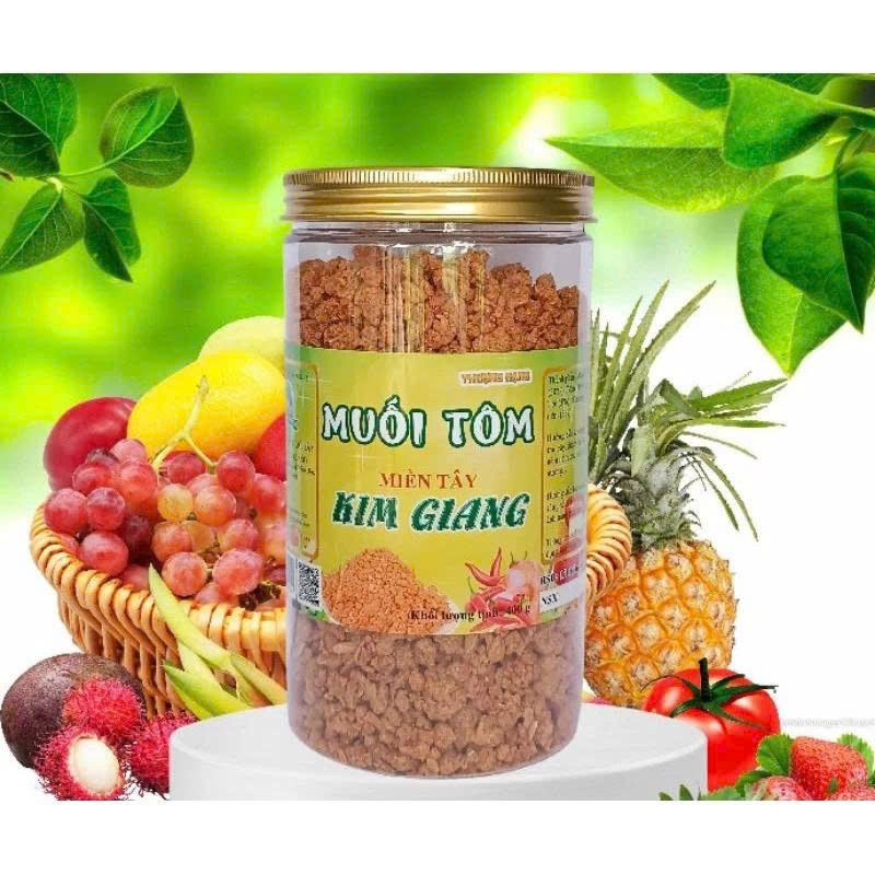 Muối Tôm Miền Tây 400g