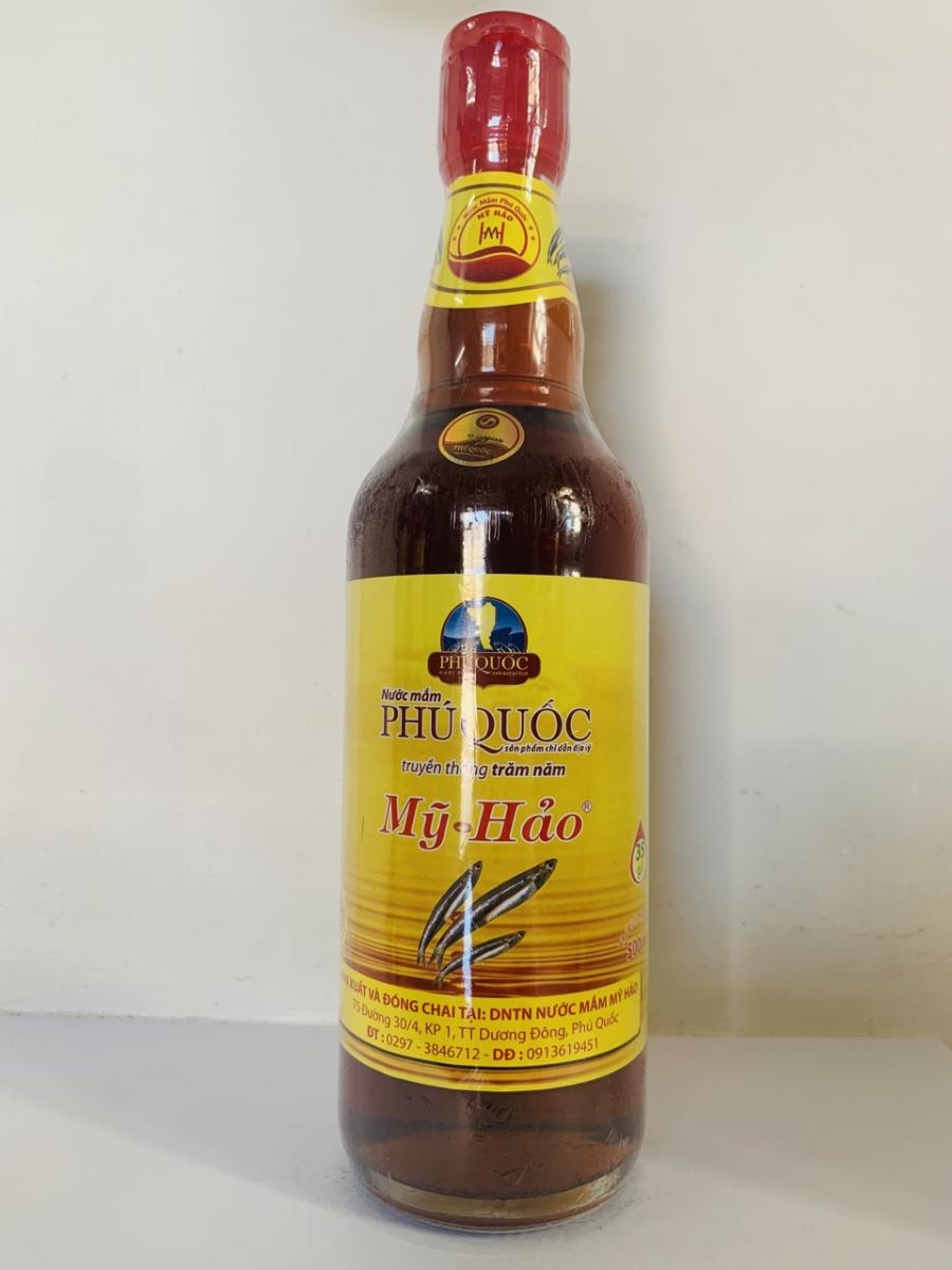 Nước mắm Phú Quốc Mỹ Hảo 35 độ đạm