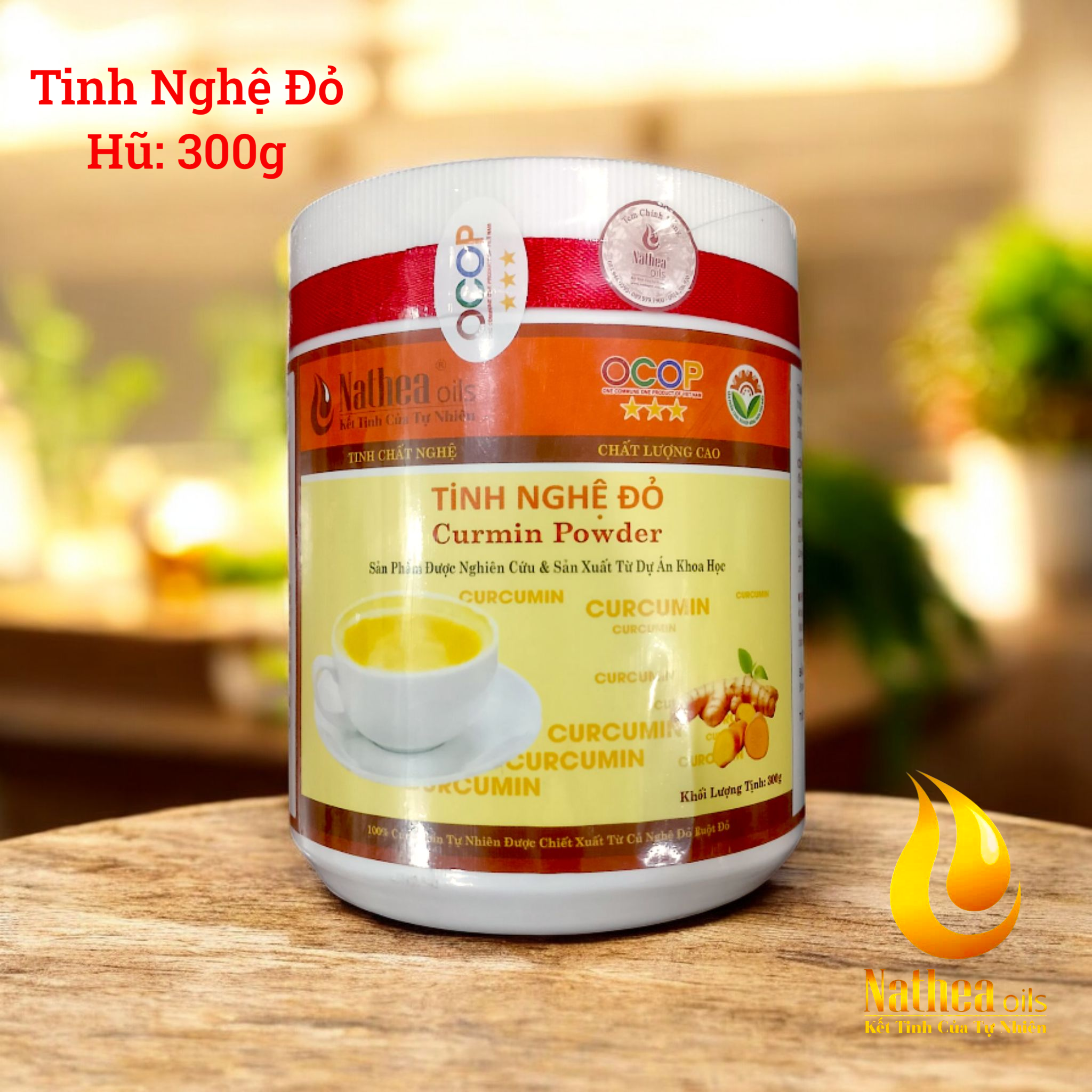 TINH BỘT NGHỆ ĐỎ NATHEA 300gr – BÍ QUYẾT LÀM ĐẸP TỪ THIÊN NHIÊN, CHĂM SÓC SỨC KHỎE TỪ GỐC